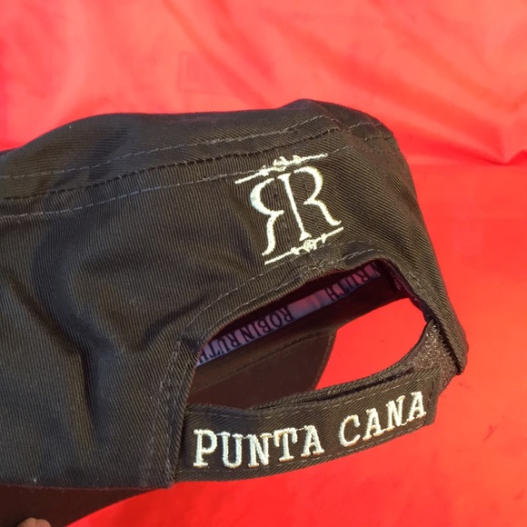 Original Robin Ruth Punta Cana hat 2 panel flat top camp cap brown gold - Picture 5 of 8